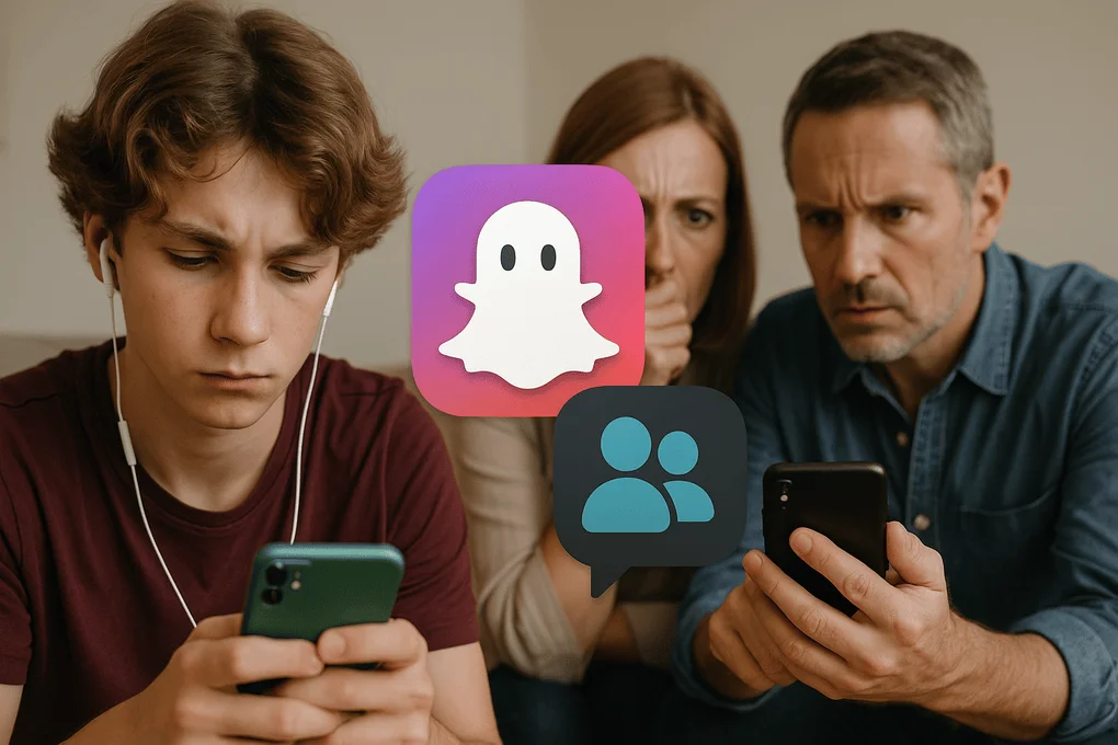 Historias de padres y doble vida digital de hijos