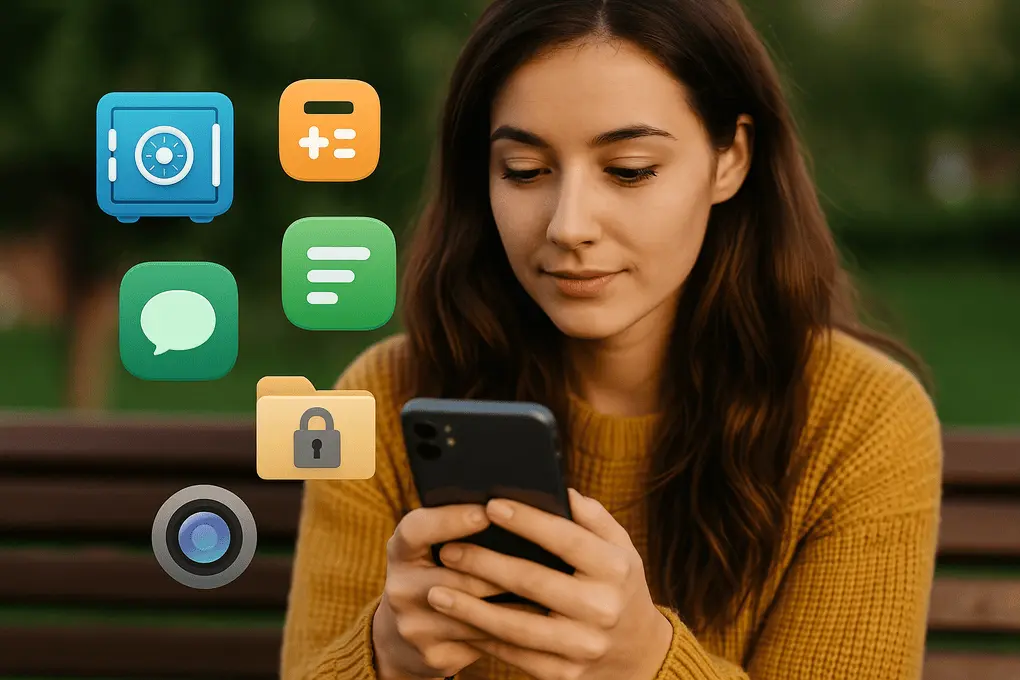 Apps ocultas en celulares de adolescentes